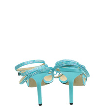 Mach & Mach Sky Blue French Bow Embellished Sandal 41