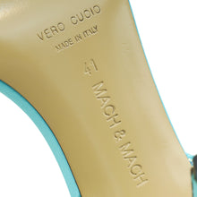 Mach & Mach Sky Blue French Bow Embellished Sandal 41