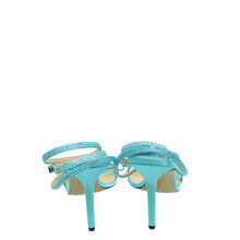 Mach & Mach Sky Blue French Bow Embellished Sandal 37.5