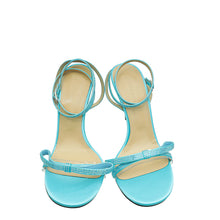 Mach & Mach Sky Blue French Bow Embellished Sandal 37.5