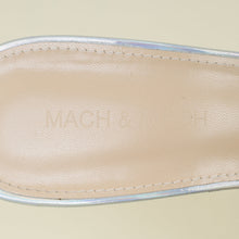 Mach & Mach Iridescent Double Bow Crystals Heeled Mules 41