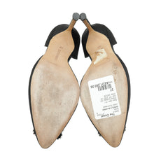 Manolo Blahnik Black Hangisi D'Orsay Pumps 37
