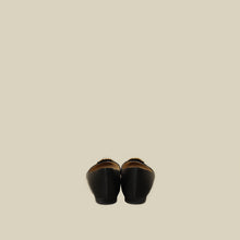 Manolo Blahnik Black Satin Hangisi Flats 38