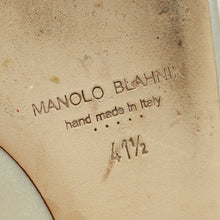 Manolo Blahnik Cream Hangisi Flats 41.5