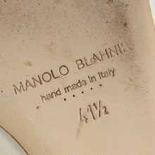 Manolo Blahnik Cream Hangisi Flats 41.5