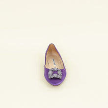 Manolo Blahnik Violet Hangisi Flats 37.5