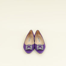 Manolo Blahnik Violet Hangisi Flats 37.5