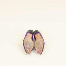 Manolo Blahnik Violet Hangisi Flats 37.5