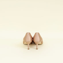 Manolo Blahnik Nude Hangisi 70 Bellini Satin Pump 38.5