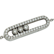 Messika 18K White Gold Baby Move Pavé Diamond Bracelet