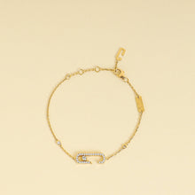 Messika 18K Yellow Gold Diamond Move Addiction by Gigi Hadid Pave Bracelet