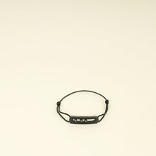 Messika Black Titanium Diamond Move in Cord Bracelet