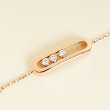 Messika 18K Rose Gold Baby Move Diamond Bracelet
