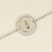 Messika 18K White Gold Diamond Lucky Move Bracelet