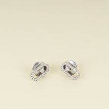 Messika 18K White Gold Move Uno Stud Diamond Earrings