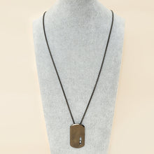 Messika Titanium Graphite Move LM Pendant Men's 27mm Necklace
