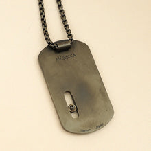 Messika Titanium Graphite Move LM Pendant Men's 27mm Necklace