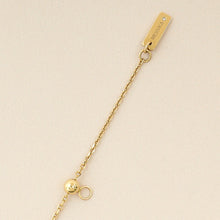 Messika 18K Yellow Gold Lucky Move SM Pendant Diamond Necklace