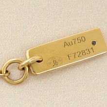 Messika 18K Yellow Gold Lucky Move SM Pendant Diamond Necklace