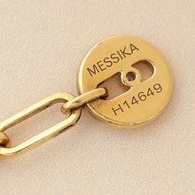 Messika 18K Yellow Gold Lucky Move Diamond Pavé Ankle Bracelet
