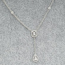 Messika 18K White Gold My Twin Tie Diamond Necklace