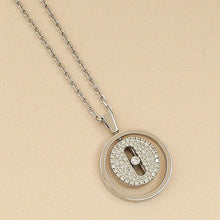 Messika 18K White Gold Diamond Lucky Move SM Pavé Pendant Necklace