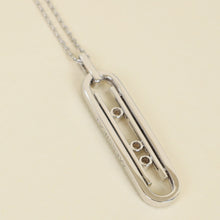 Messika 18K White Gold Diamond Move 10th Pendant Necklace