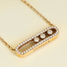 Messika 18K Pink Gold Diamond Baby Move Necklace