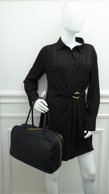 Miu Miu Black Beau Top-Handle Large Bag
