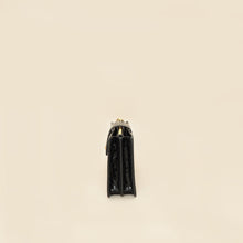 Miu Miu Black Crocodile Embossed Clutch Bag