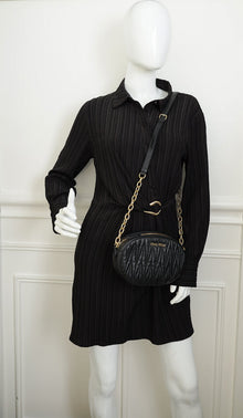 Miu Miu Black Bandoliera Bag
