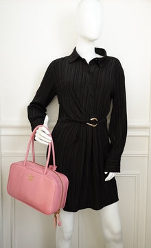 Miu Miu Petal Pink Beau Ayers Python Bag