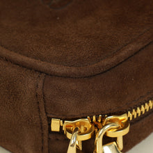 Miu Miu Dark Brown Suede Micro Bag