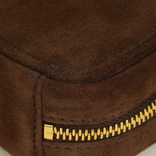 Miu Miu Dark Brown Suede Micro Bag