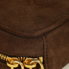 Miu Miu Dark Brown Suede Micro Bag