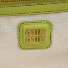 Miu Miu Ivy Green Suede Beau Bag