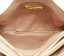 Miu Miu Nude Double Zip Matelassé Crossbody Bag