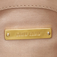 Miu Miu Nude Double Zip Matelassé Crossbody Bag