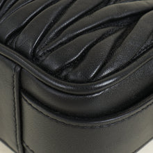 Miu Miu Black Matelasse Nappa Shoulder Bag