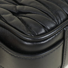 Miu Miu Black Matelasse Nappa Shoulder Bag