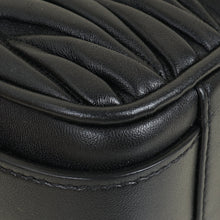 Miu Miu Black Matelasse Nappa Shoulder Bag