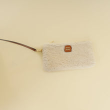 Miu Miu Bicolor Beau Shearling Top-Handle Bag