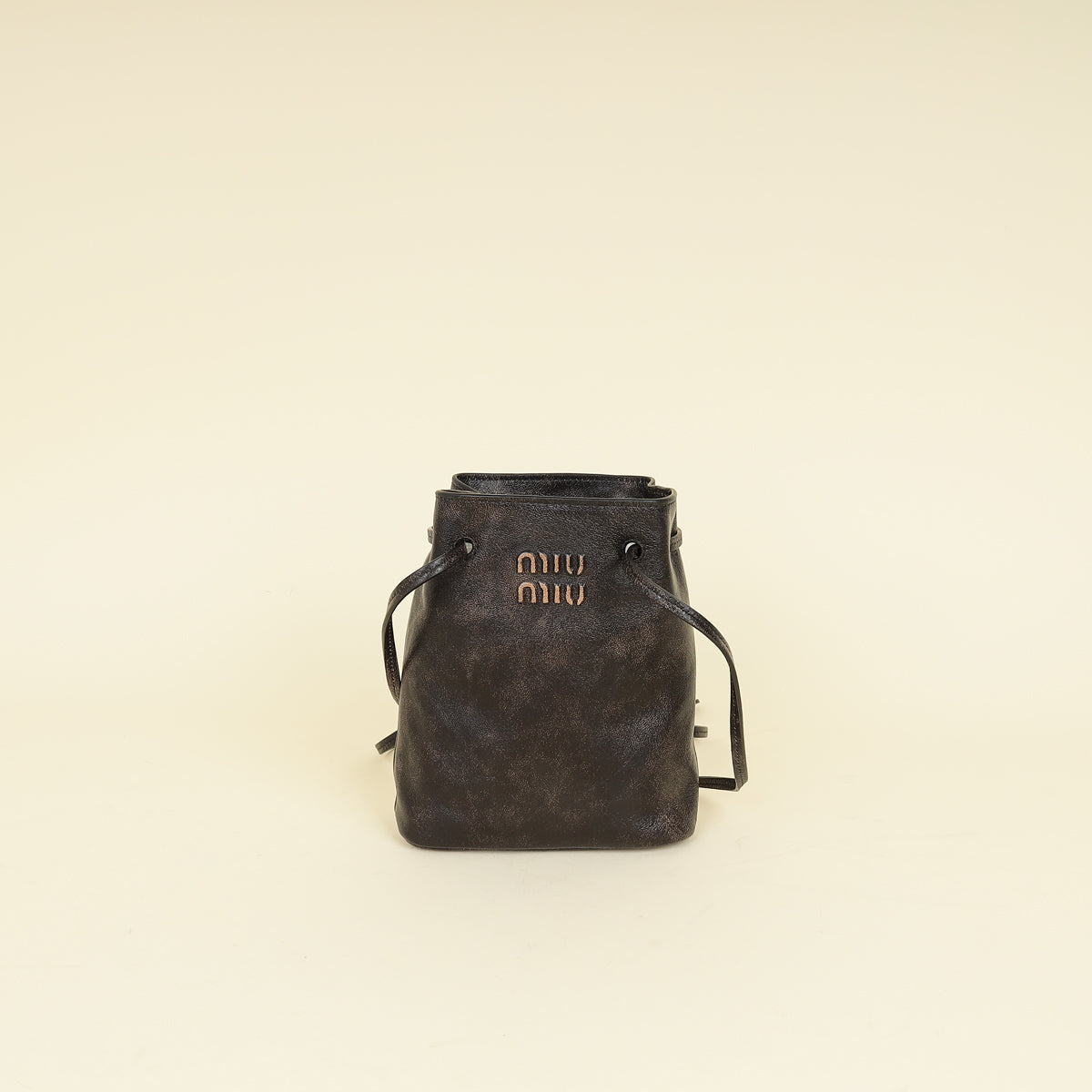 Miu Miu Bicolor Aviator Bucket Bag