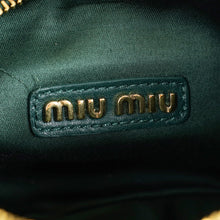 Miu Miu Emerald Green Mini Wander Hobo Bag