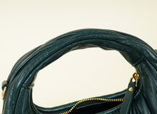 Miu Miu Emerald Green Mini Wander Hobo Bag