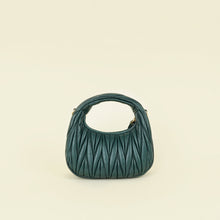 Miu Miu Emerald Green Mini Wander Hobo Bag