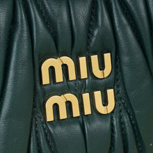 Miu Miu Emerald Green Mini Wander Hobo Bag