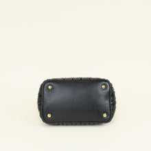 Miu Miu Black Matelasse Tote Bag