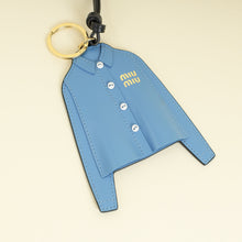 Miu Miu Periwinkle Blue Shirt Keychain