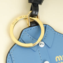 Miu Miu Periwinkle Blue Shirt Keychain